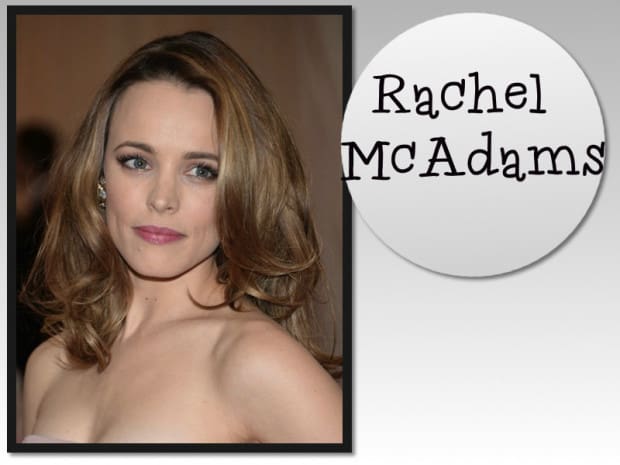Rachel McAdams -cabelo repicado