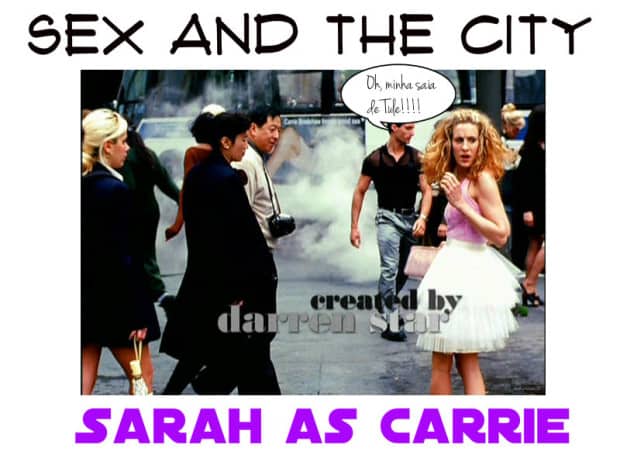 foto da abertura de Sex and The City