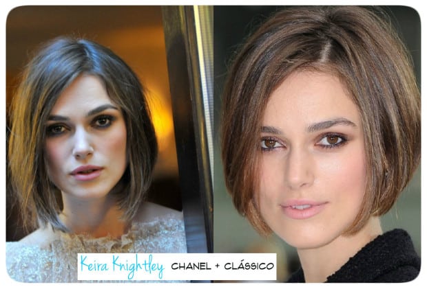 Keira Knightley cabelo curto