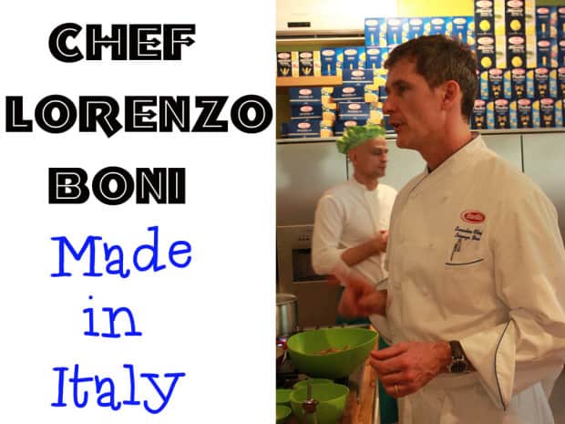 Chef italiano Lorenzo Boni