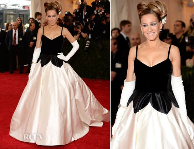 Sarah-Jessica-Parker-In-Oscar-de-la-Renta-2014-Met-Gala