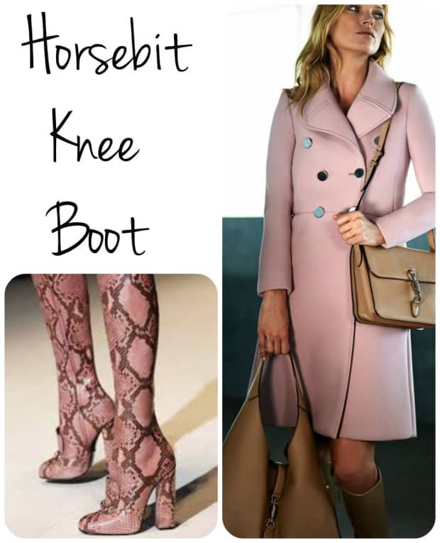 Horsebit knee boot - Gucci