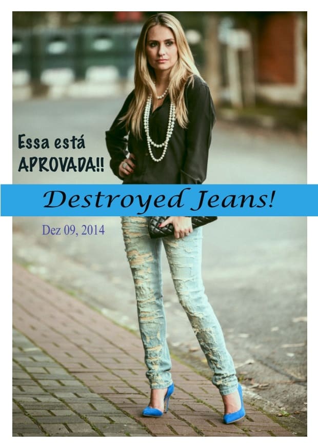 Destroyed jeans 1 - Luciana Micheletti